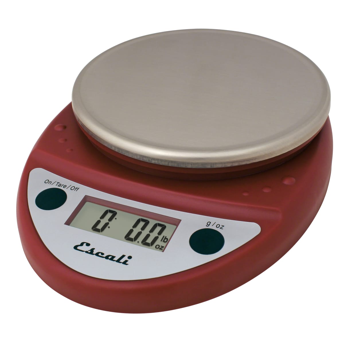 Escali Primo Digital Food Scale Warm Red Postage and Other Uses