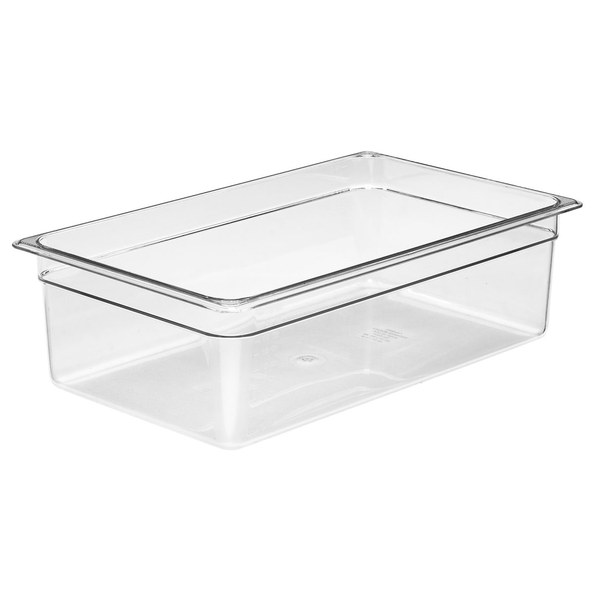 8 Pcs Plastic Food Pans with Lids 1/4 Size Clear Commercial Food Pans  Translucent Restaurant Food Storage Containers Stackable Plastic Boxes with