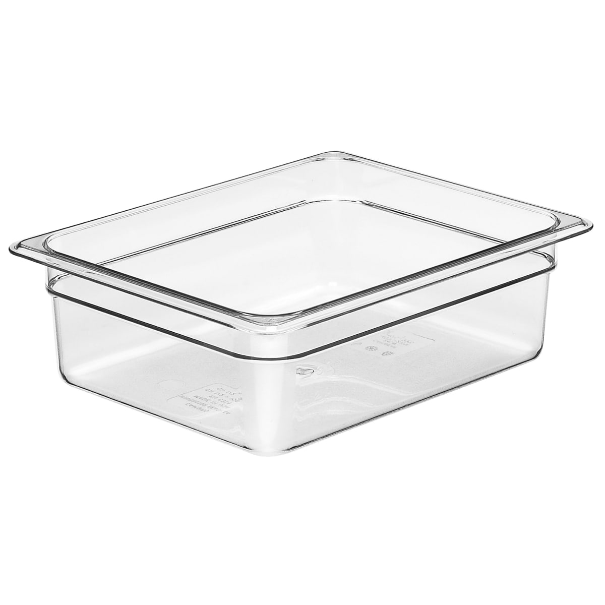 Cambro Translucent Food Pans Square Plastic Food Storage Container Sets