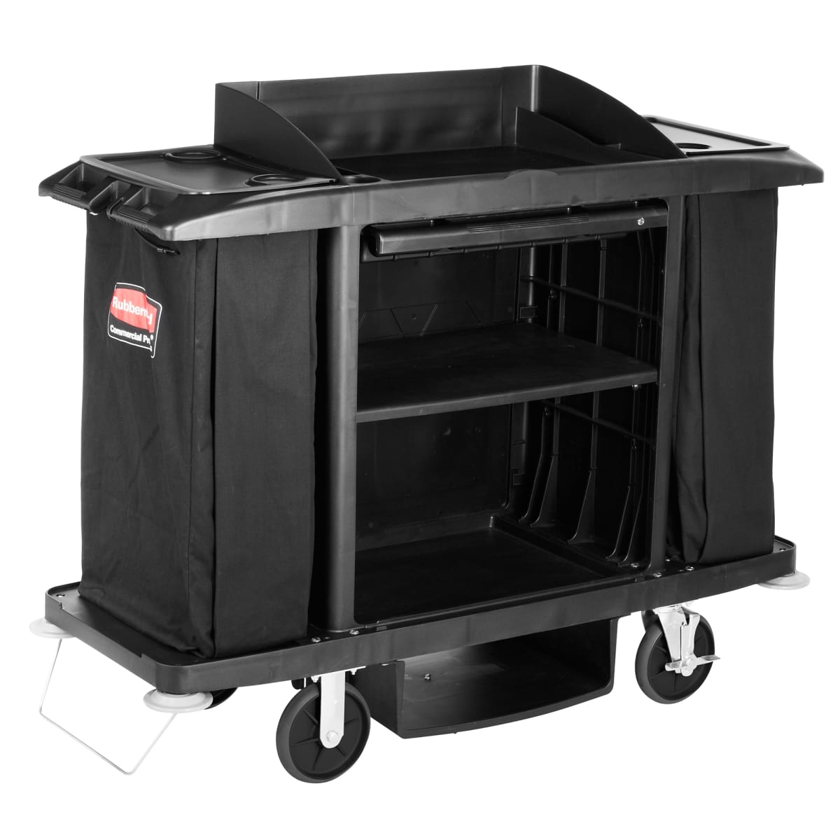 Rubbermaid Utility Cart with Locking Doors