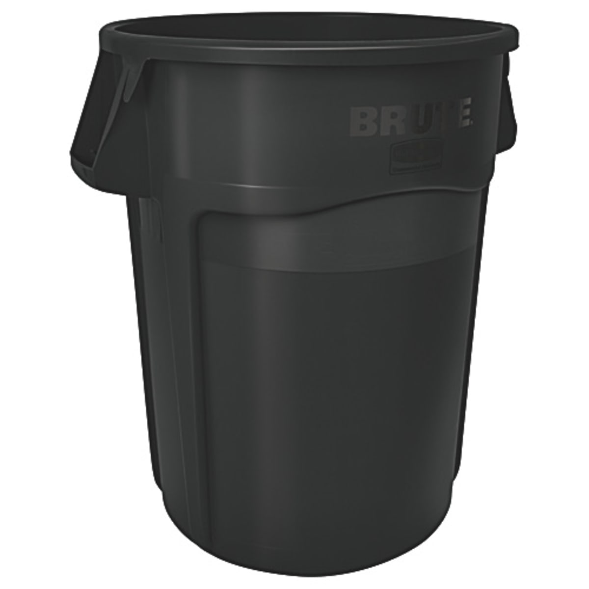 Rubbermaid FG265500GRAY BRUTE 55 Gallon Gray Round Trash Can