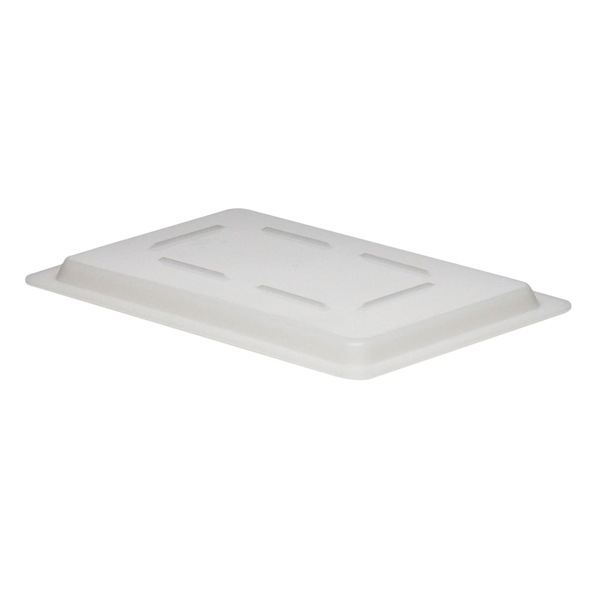 Cambro 1218CP148 White 18 x 12 Poly Flat Lid for Food Storage Box