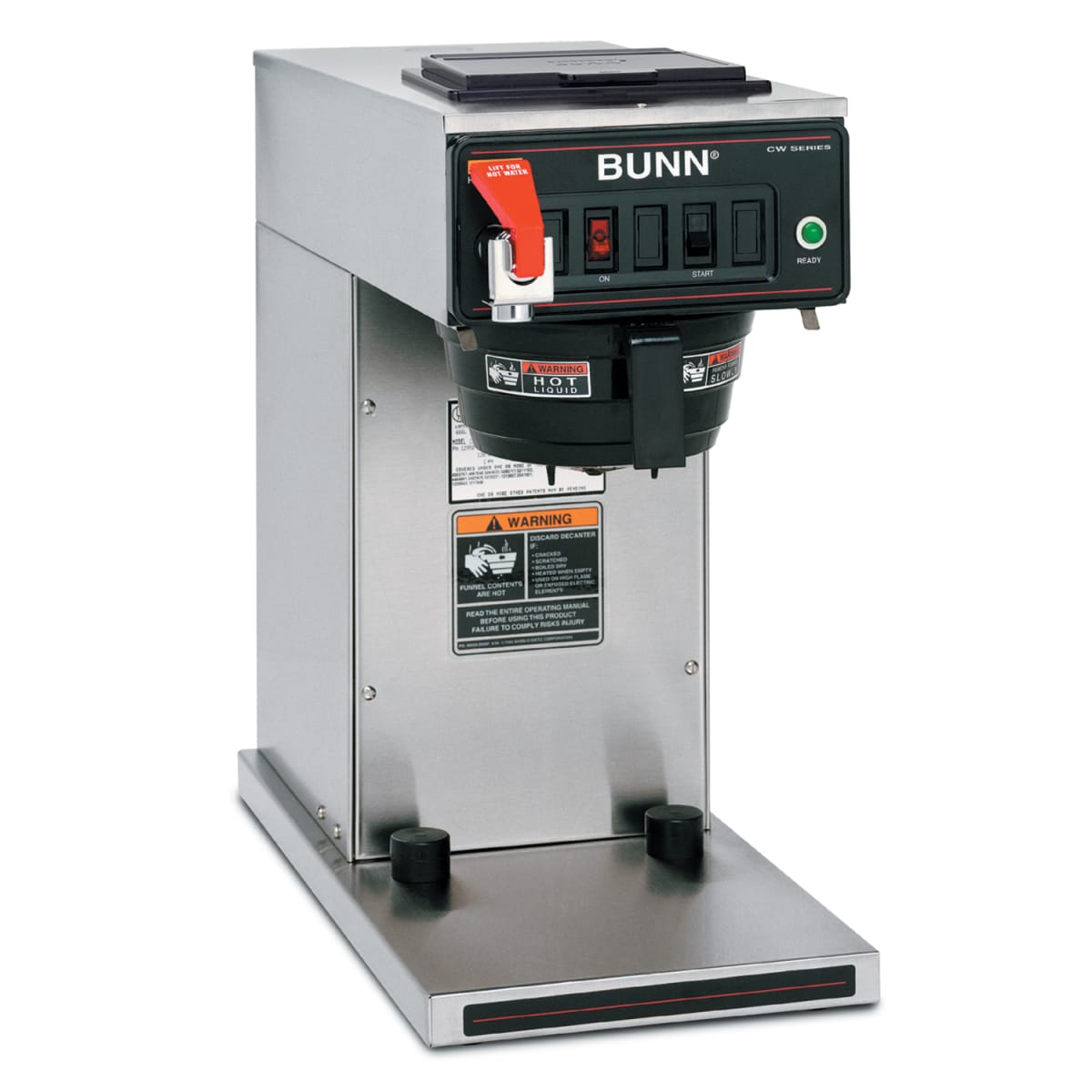 BUNN 12950.036 Automatic Coffee Brewer with Hot Water Faucet Wasserstrom