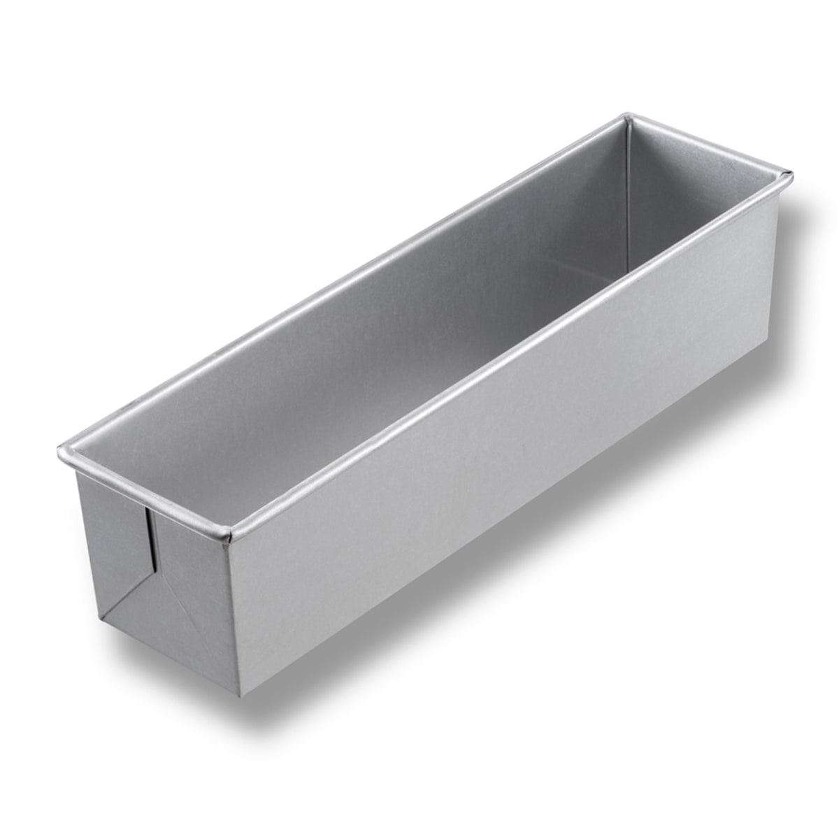 Baker's Mark 3/4 lb. Glazed Aluminized Steel Bread Loaf Pan - 8 x 4 x 2  1/2