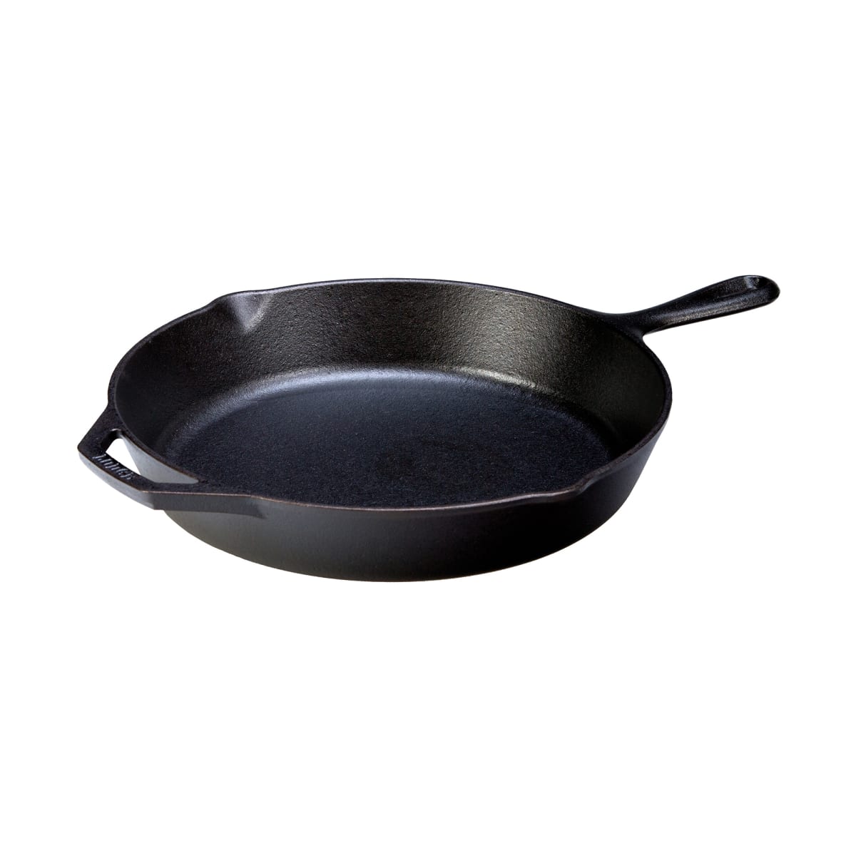 Commercial Chef Pre-Seasoned 12 in. Cast Iron Skillet with Handle Holder, Black