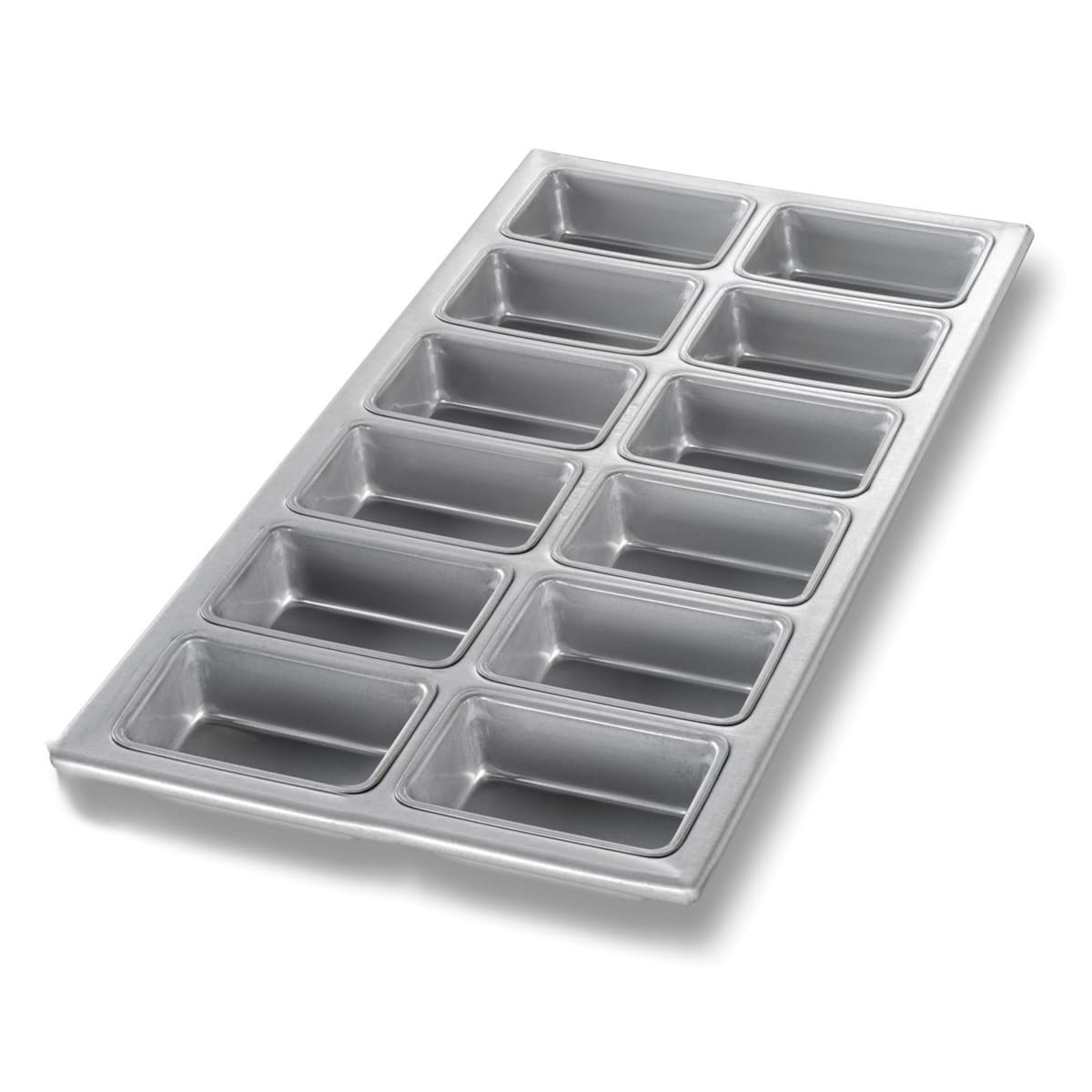 Chicago Metallic 12 Cavity Mini Loaf Pan 45755 Glazed