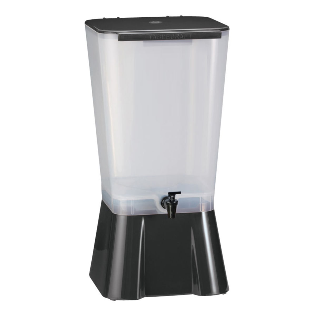 Choice 5 Gallon Black Insulated Beverage Dispenser