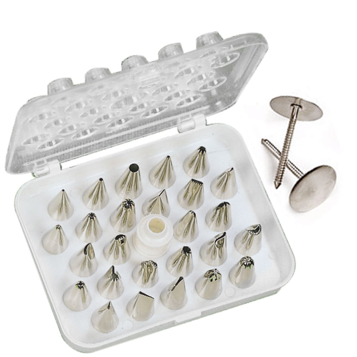 Ateco 782 29-Piece Stainless Steel Piping Tip Decorating Set