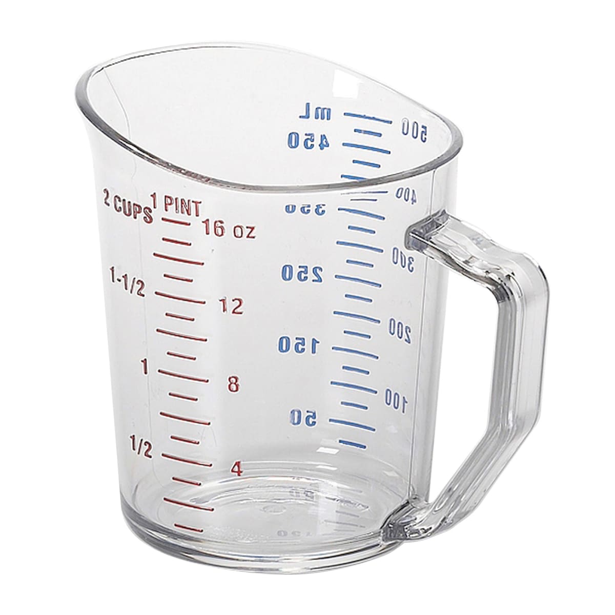 Cambro 50MCCW135 Camwear Clear 1 Pint Measuring Cup