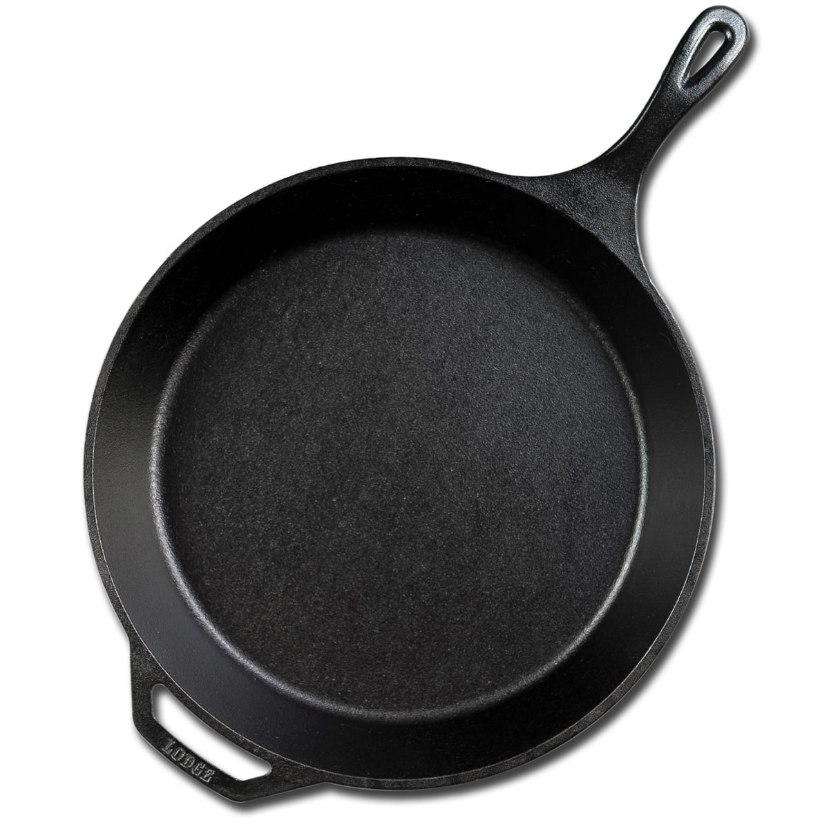 Lodge Cast-Iron Skillet with Assist Handle - 12 Diameter