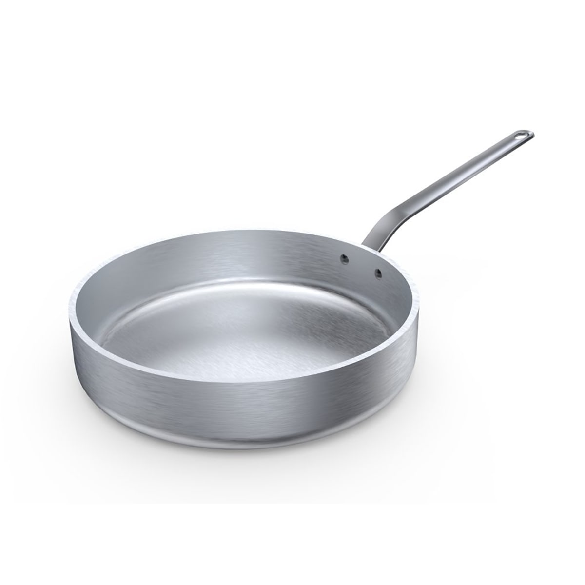 Vollrath Wear-Ever 3 Qt. Straight-Sided Aluminum Saute Pan with Plated  Handle 671130