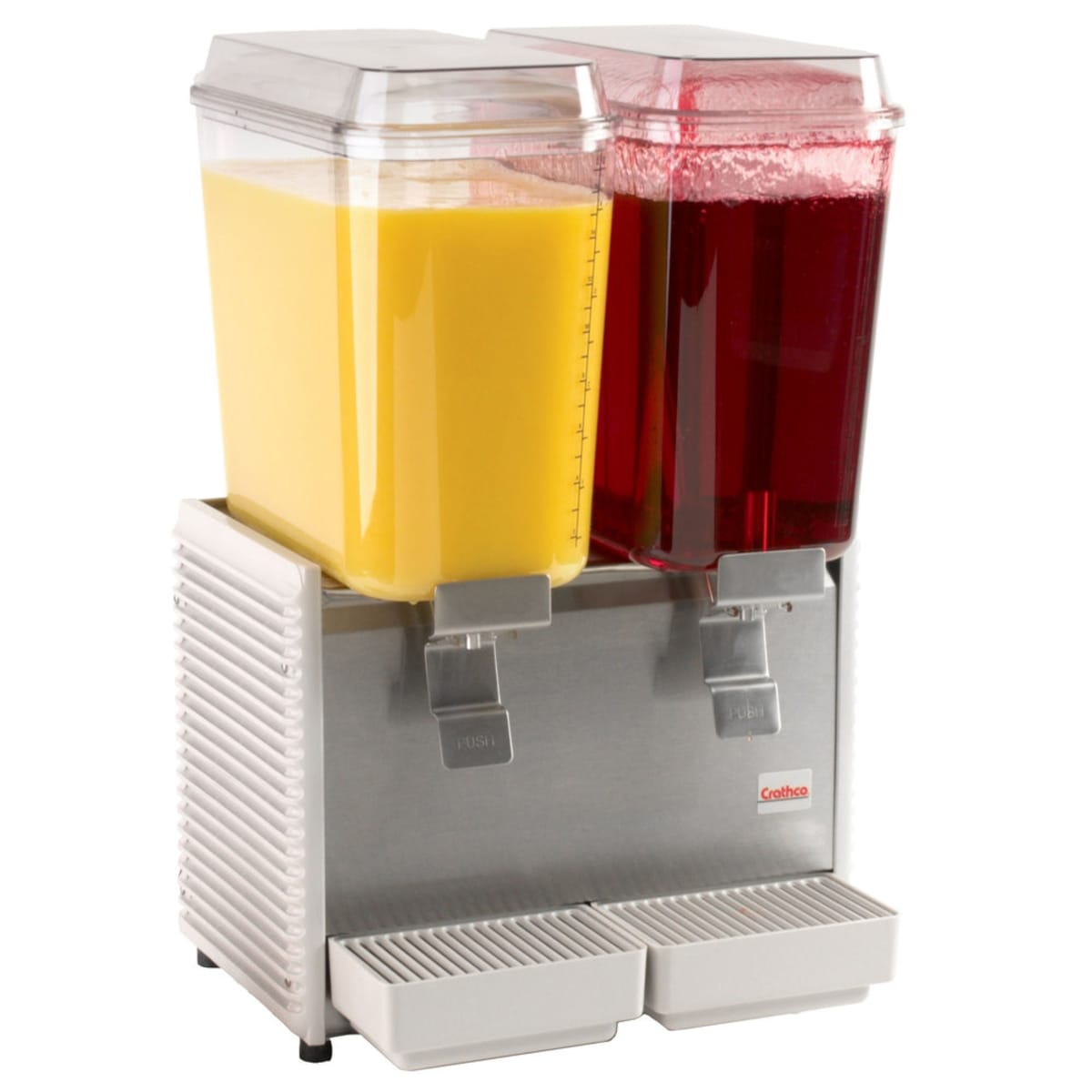 Crathco D25-4 18 Pre-Mix Cold Beverage Dispenser w/ (2) 5 Gallon Bowl