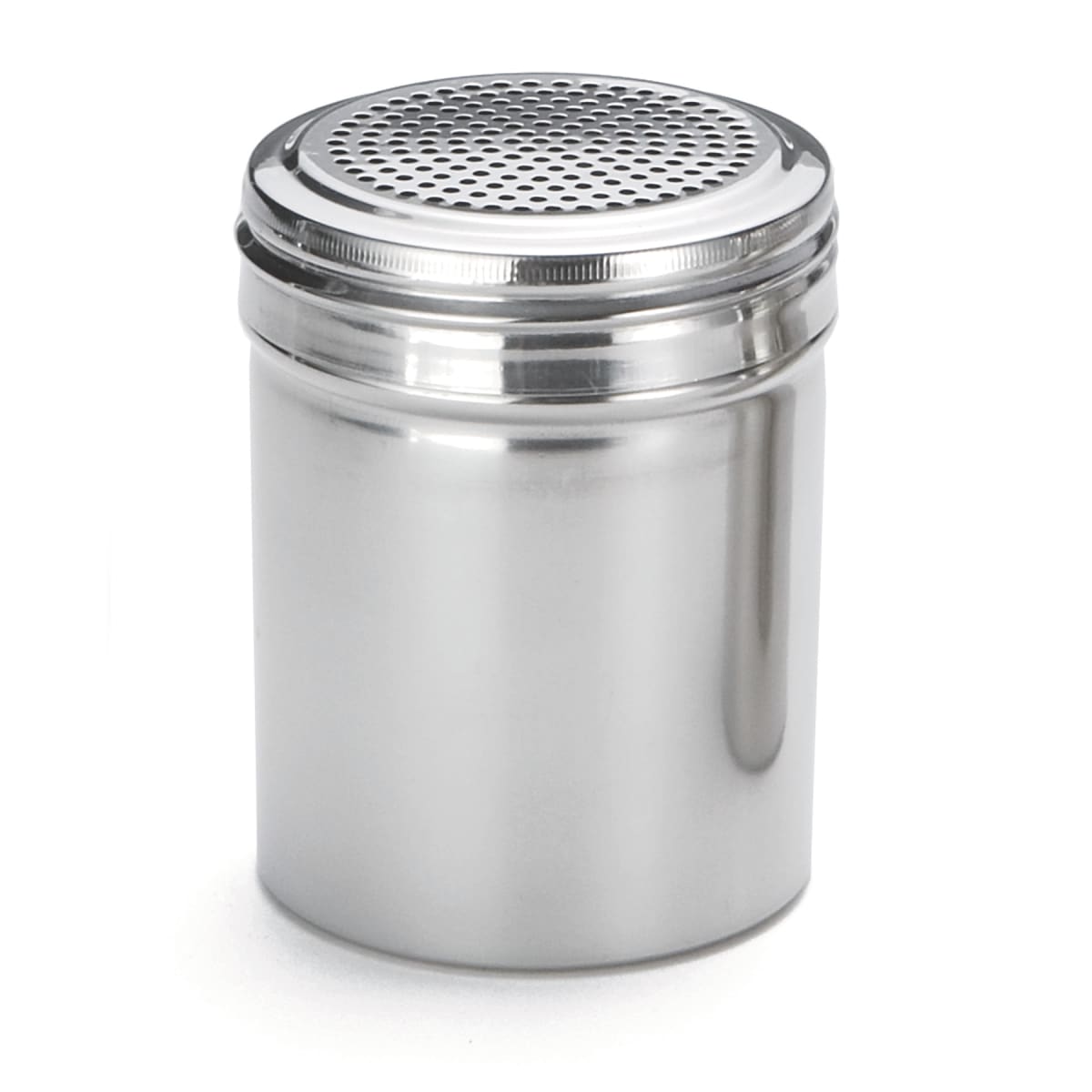 Choice 10 oz. Stainless Steel Shaker / Dredge with Handle