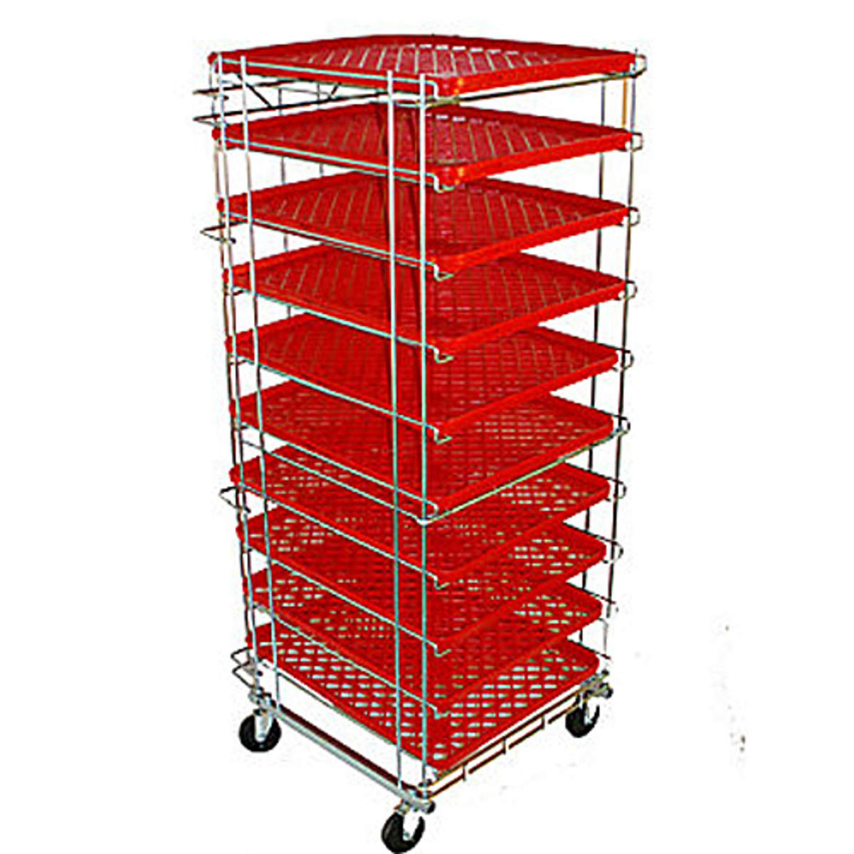 76-0027 48'' Single Side Wood Bread Rack