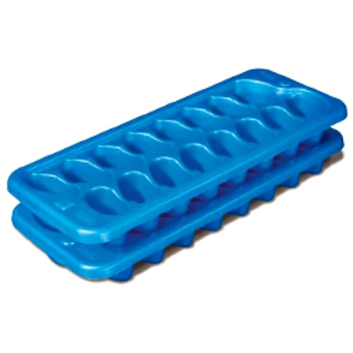 Sterilite® 72320024 Blue Stackable Ice Cube Trays - 2 / PK