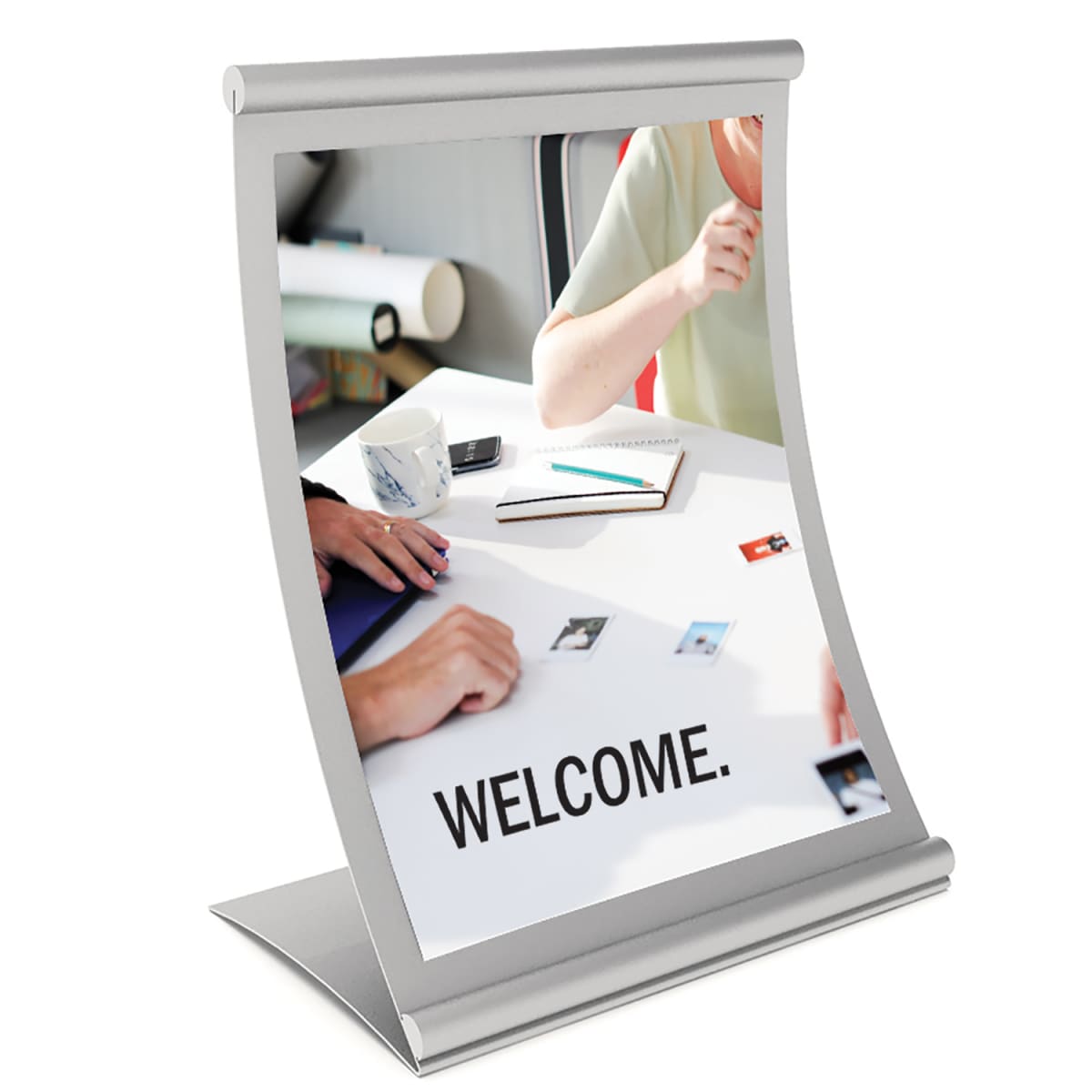 Table Top Sign Holder with Magnetic Base