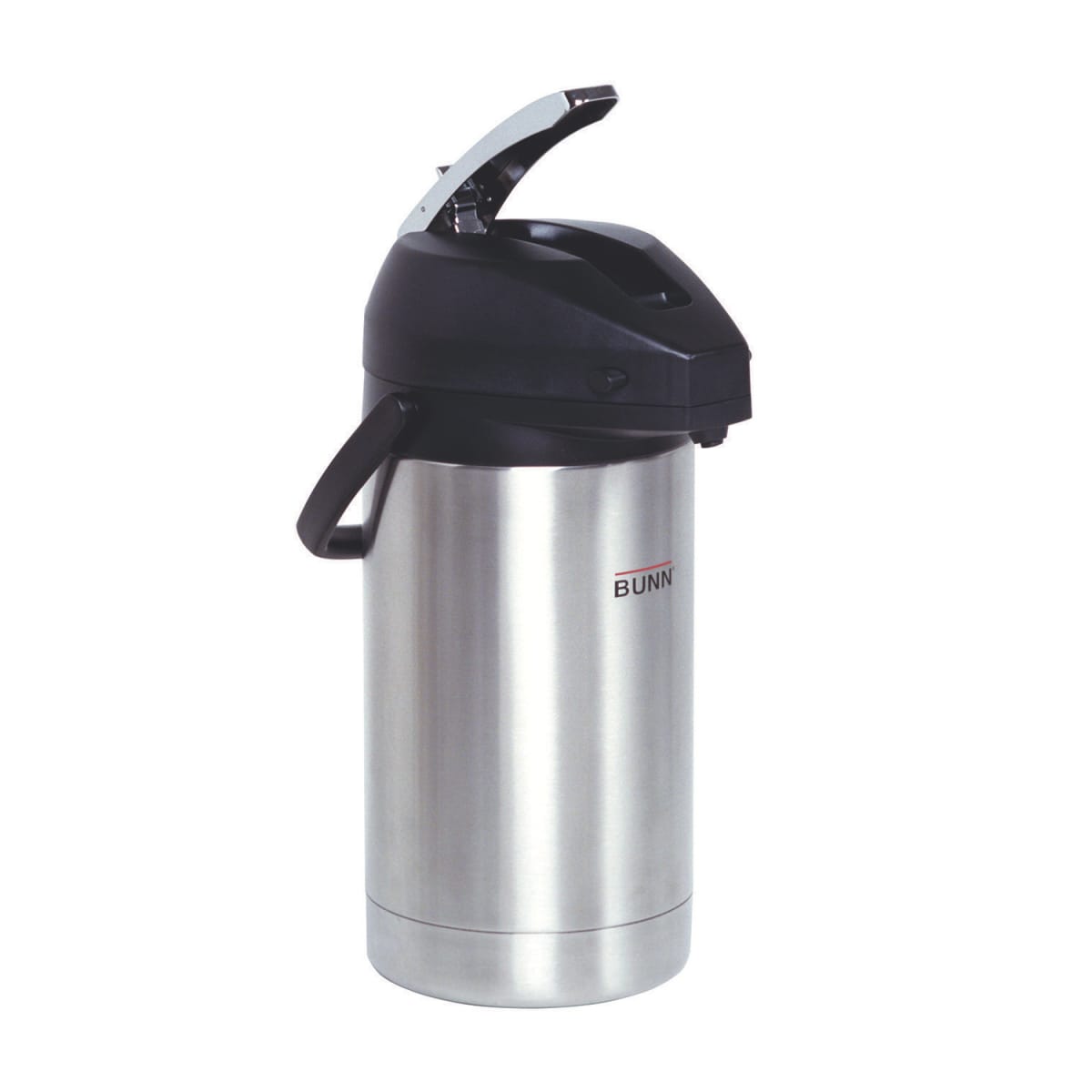 101 Oz (3.0L) Airpot Coffee Carafe with Pump, Stainless Steel