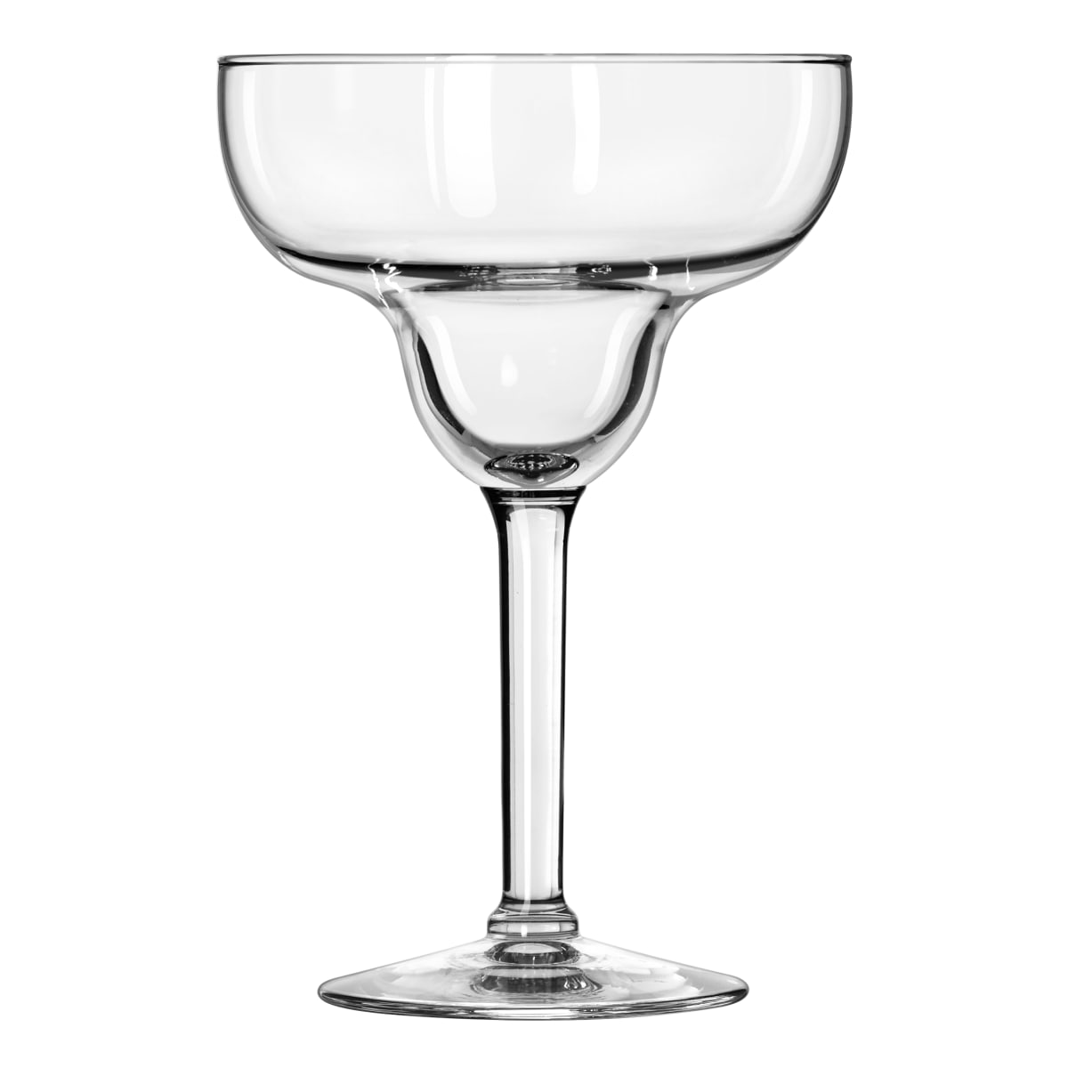 White Insulated Margarita Glass