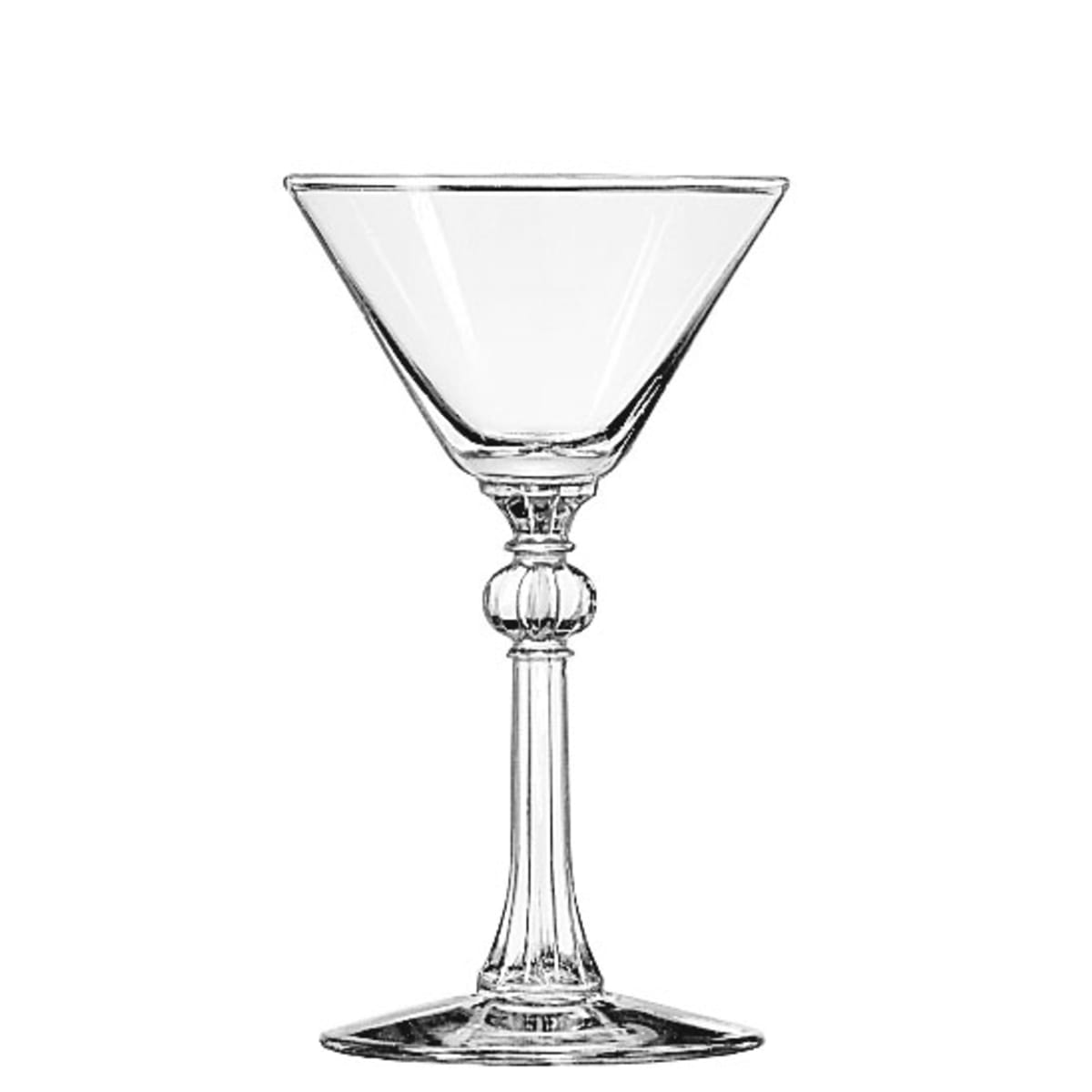 Libbey Paneled Martini Glasses, 9.5-ounce, Set of 4