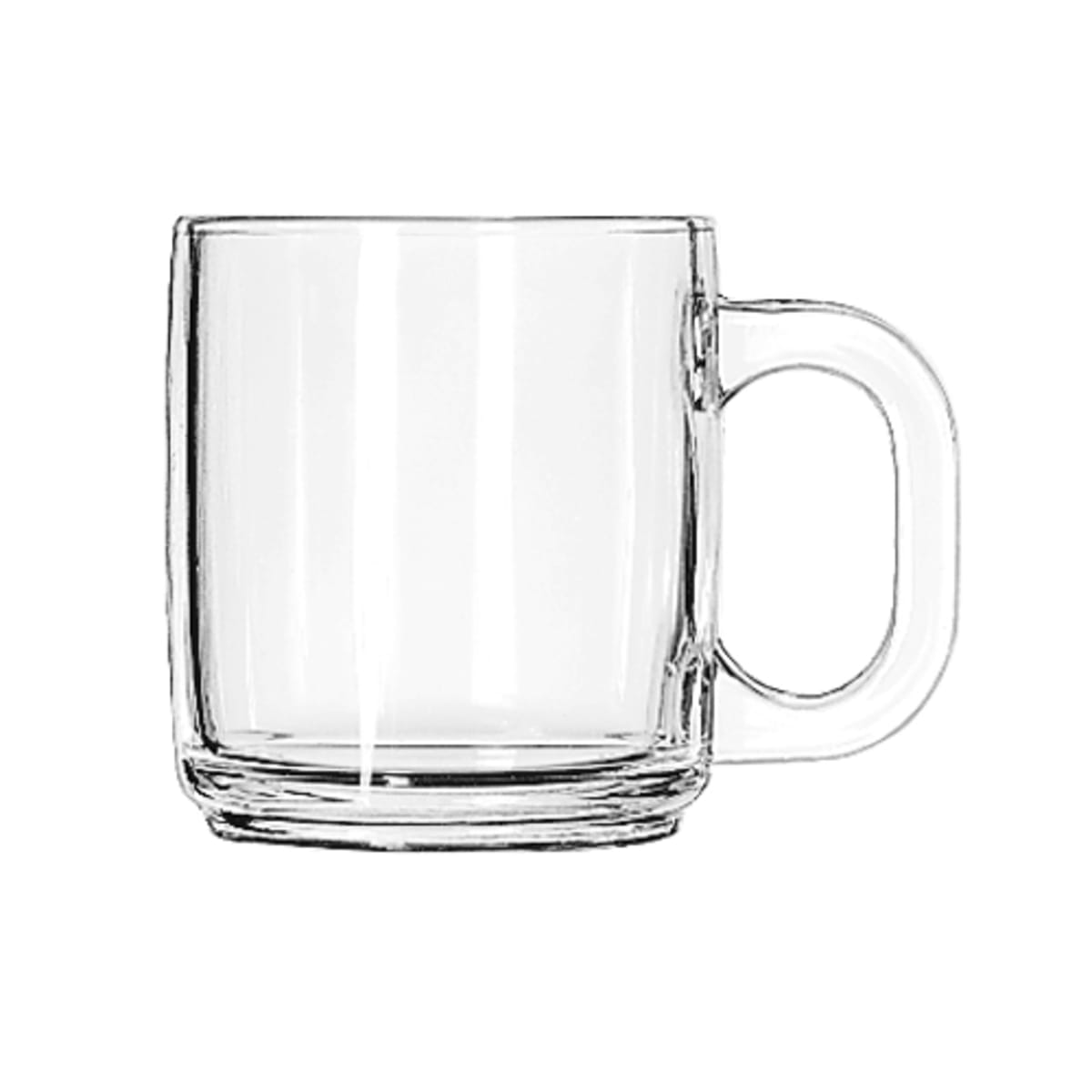 Libbey Clear Glass Coffee Mug, 13 Ounce -- 12 per case