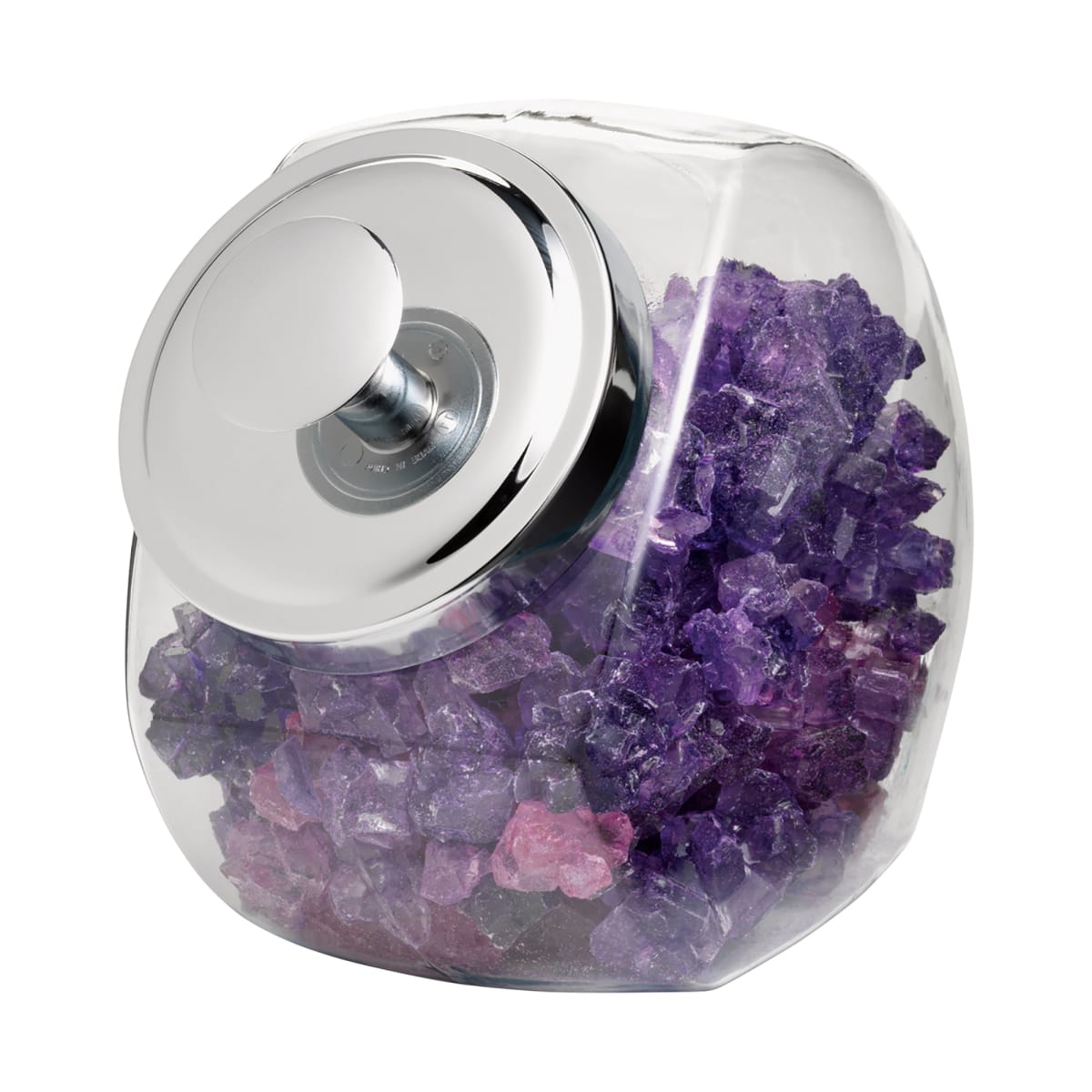 Penny Candy Jar w/ Chrome Lid - 1 Gallon