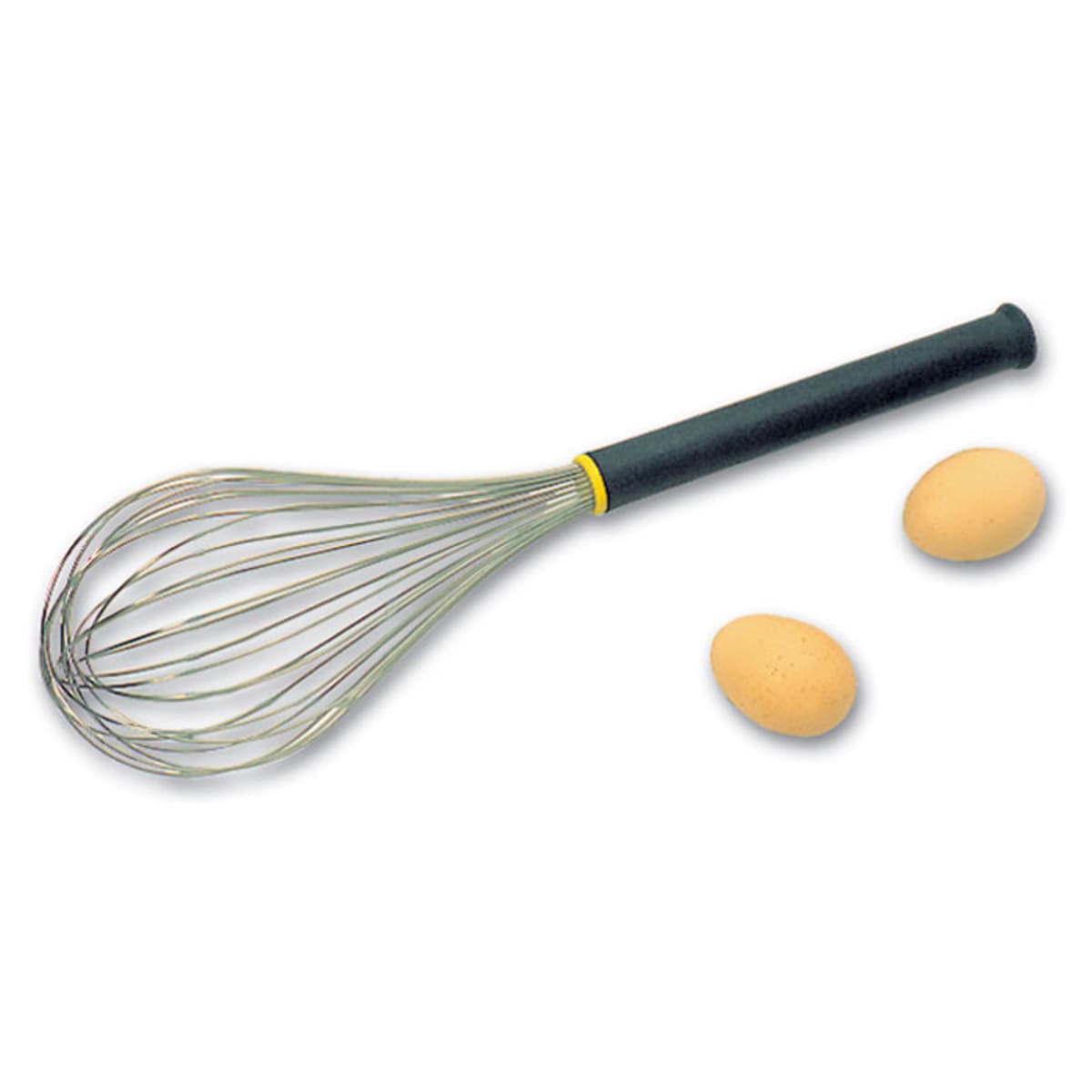 Whisk balloon-shaped with handle made of Exoglass - 170016