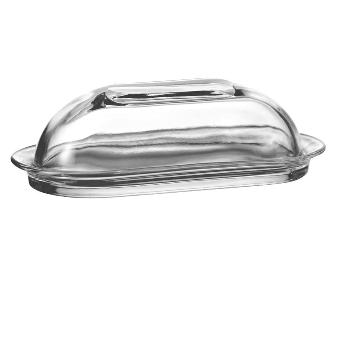 Anchor Hocking 64192B 8 oz. Glass Sugar Bowl with Lid - 4/Case