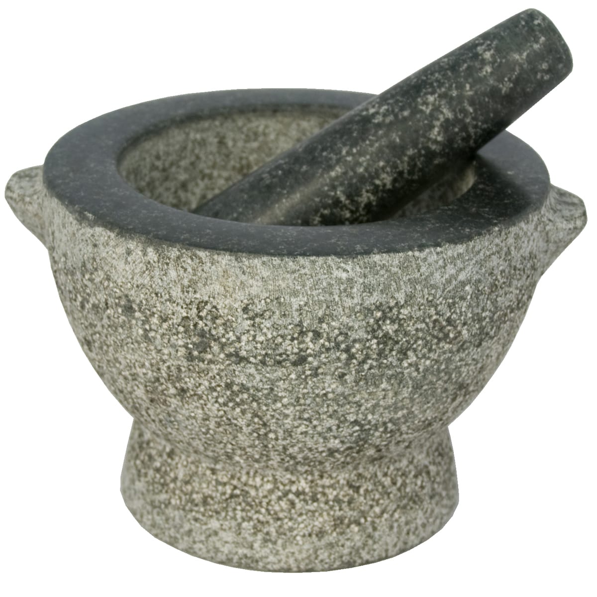 Large Mortar and Pestle Set, Granite Stone, Heavy Duty Herb Spice