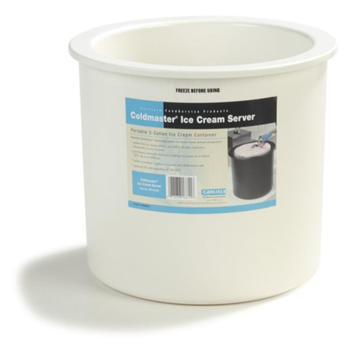 1 Gallon Ice Cream Tub with Lid