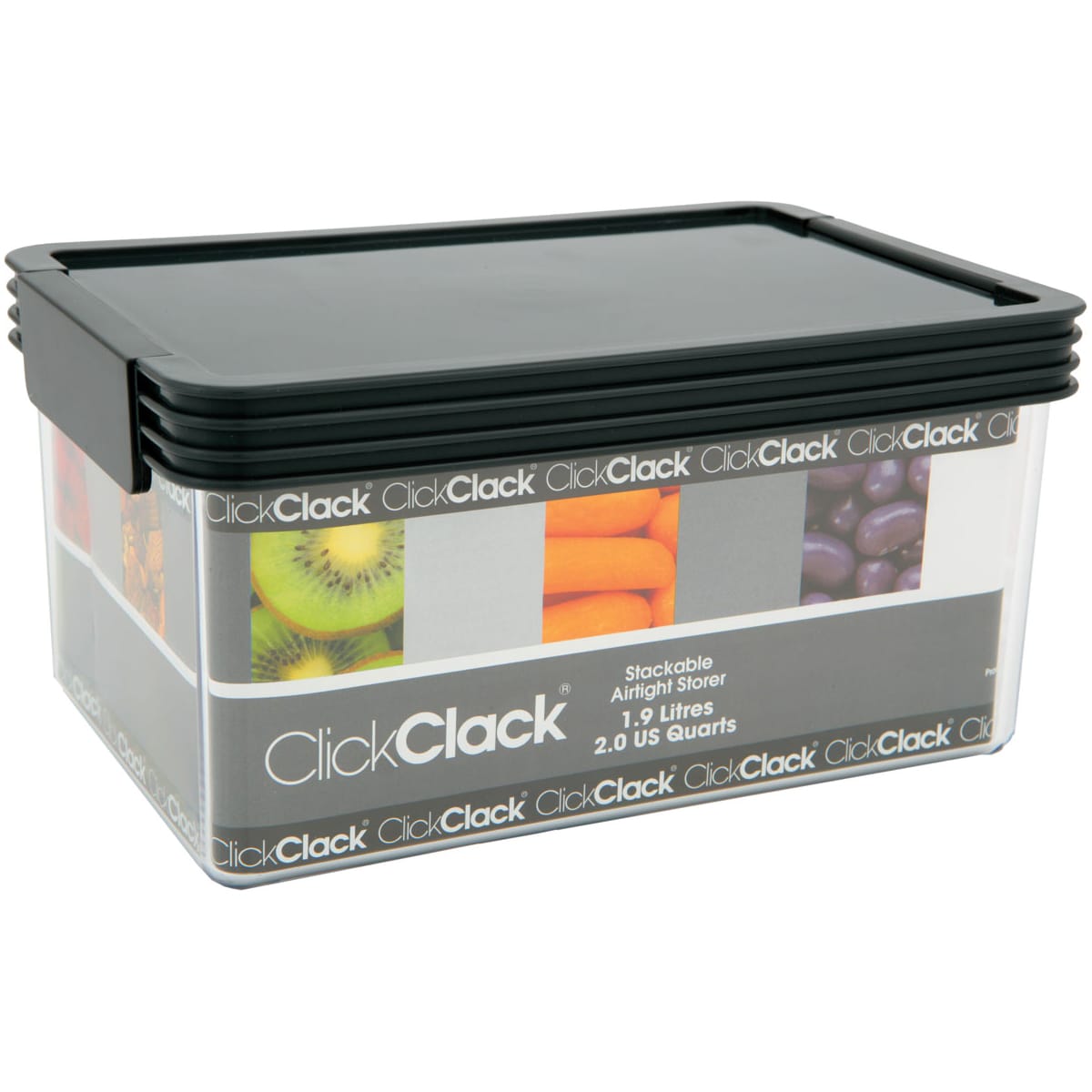 ClickClack Glass Food Storage