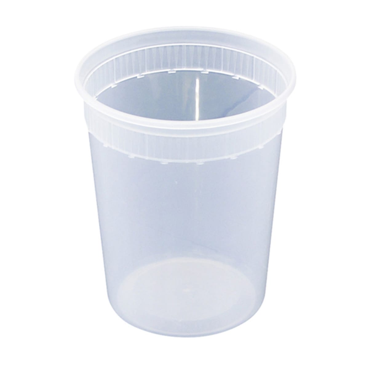 32oz DELI CONTAINER WITH LID - 5 x 5 TALL - 250/CASE