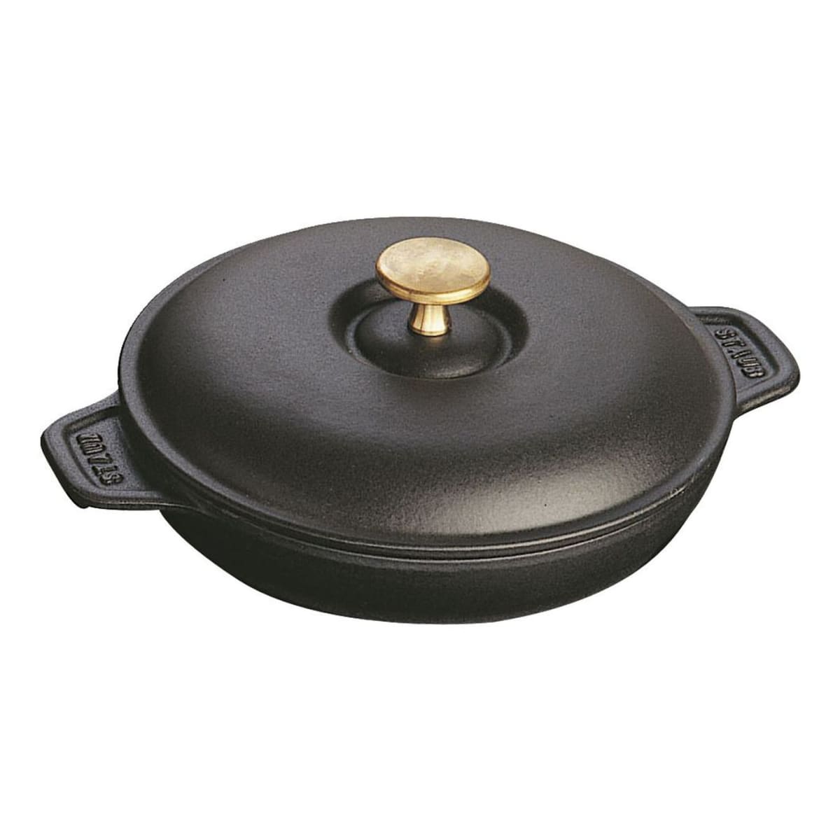 Staub 1 Quart Cast Iron Round Tea Kettle - Black Matte