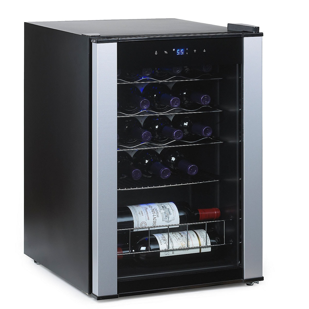 Wine Enthusiast 268682001 20 Bottle Evolution Series Wine Refrigerator |  Wasserstrom