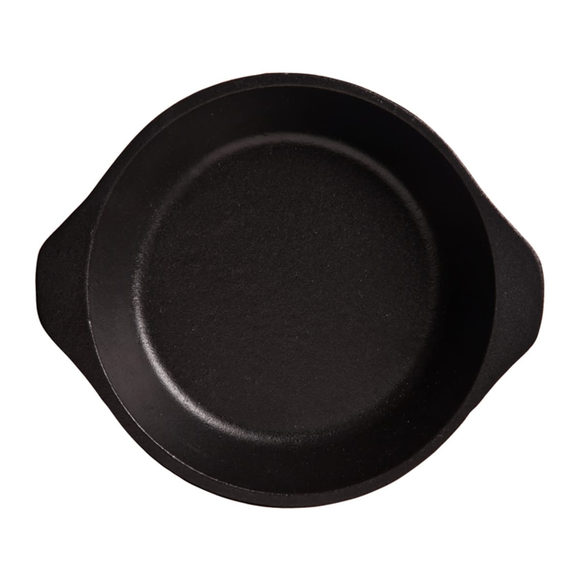 World® Cast Iron Pie Plate With Handles - 7 1/2L x 6 1/4W x 1 1/4H