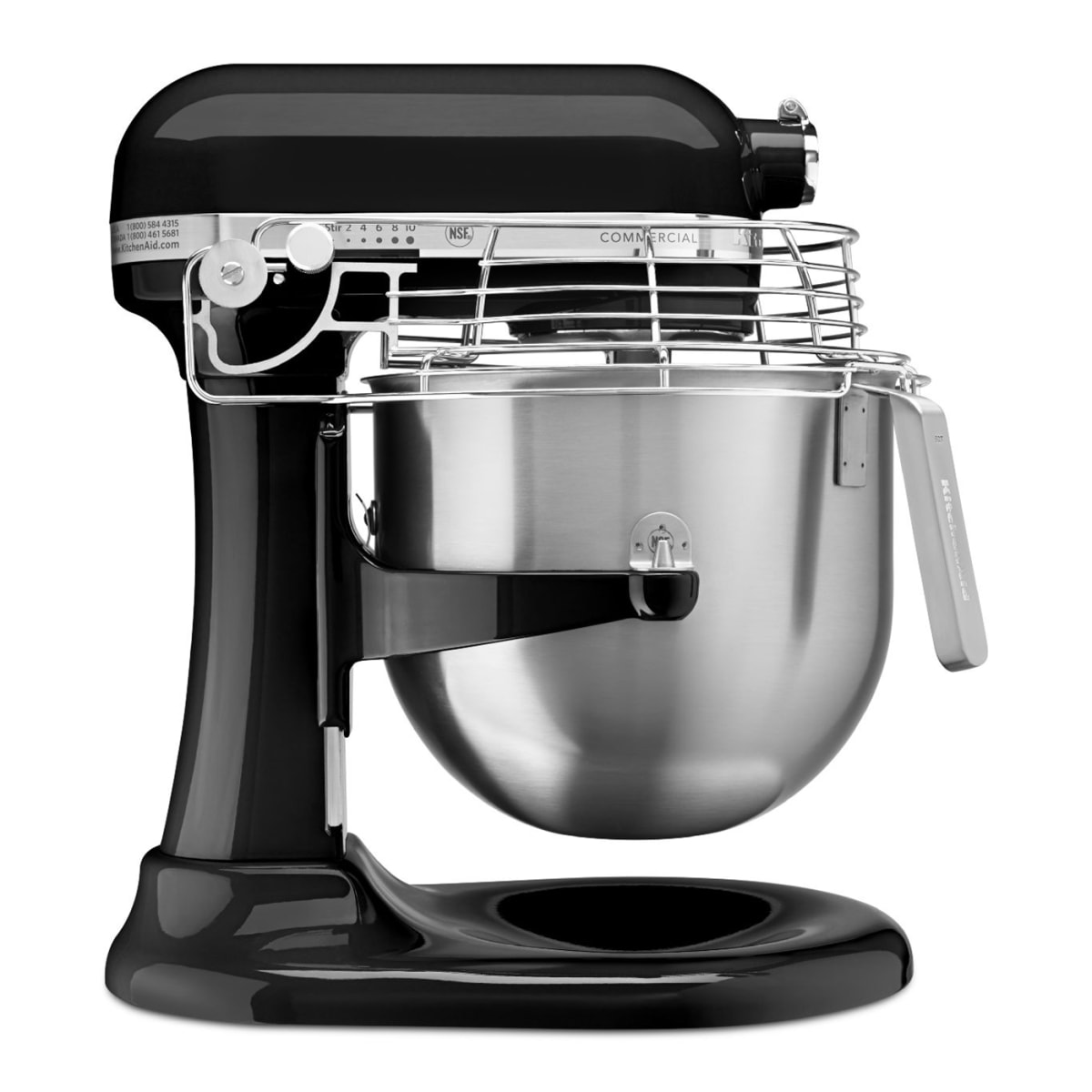 Comparison of Kitchenaid professional 6 qt vs commercial 8 qt stand mixer 