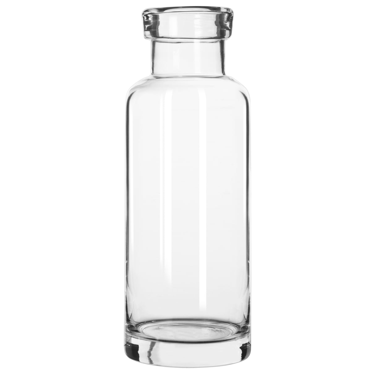 Libbey 33 oz. Glass Water Bottle with Metal Lid - 12/Case