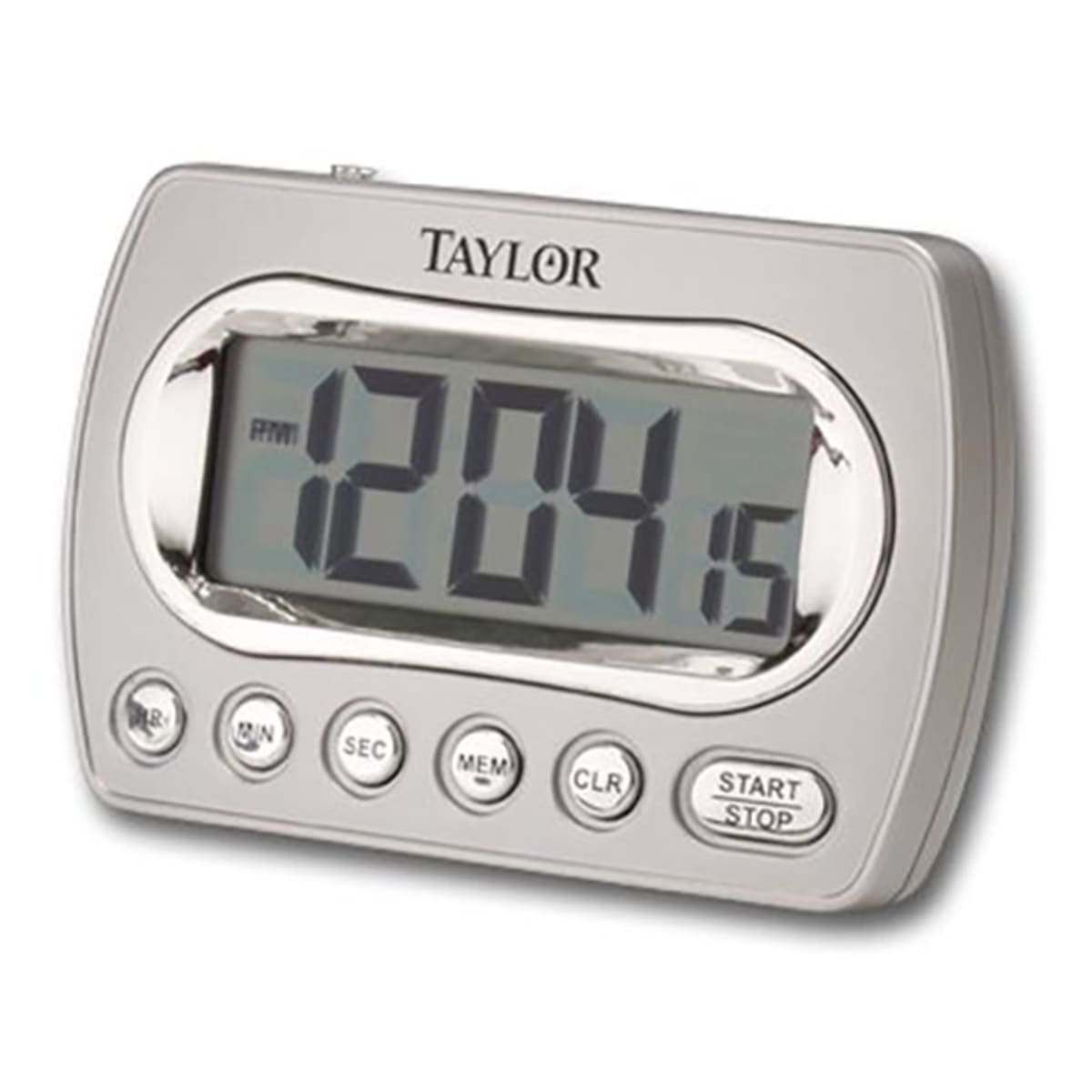 I de fleste tilfælde æstetisk Burger Taylor® Precision 5847-21 Digital Chrome Timer w/ Memory And Clock |  Wasserstrom