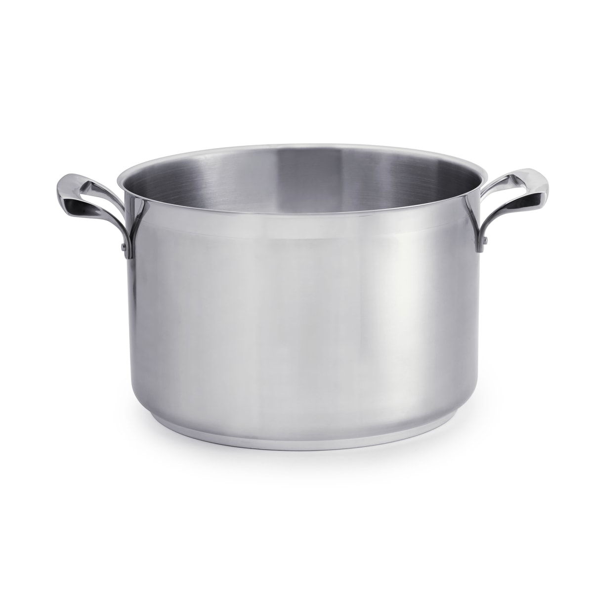 Browne 5723924 Thermalloy Stock Pot, 24 Qt. Stainless Steel Stock Pot,  Induction Ready