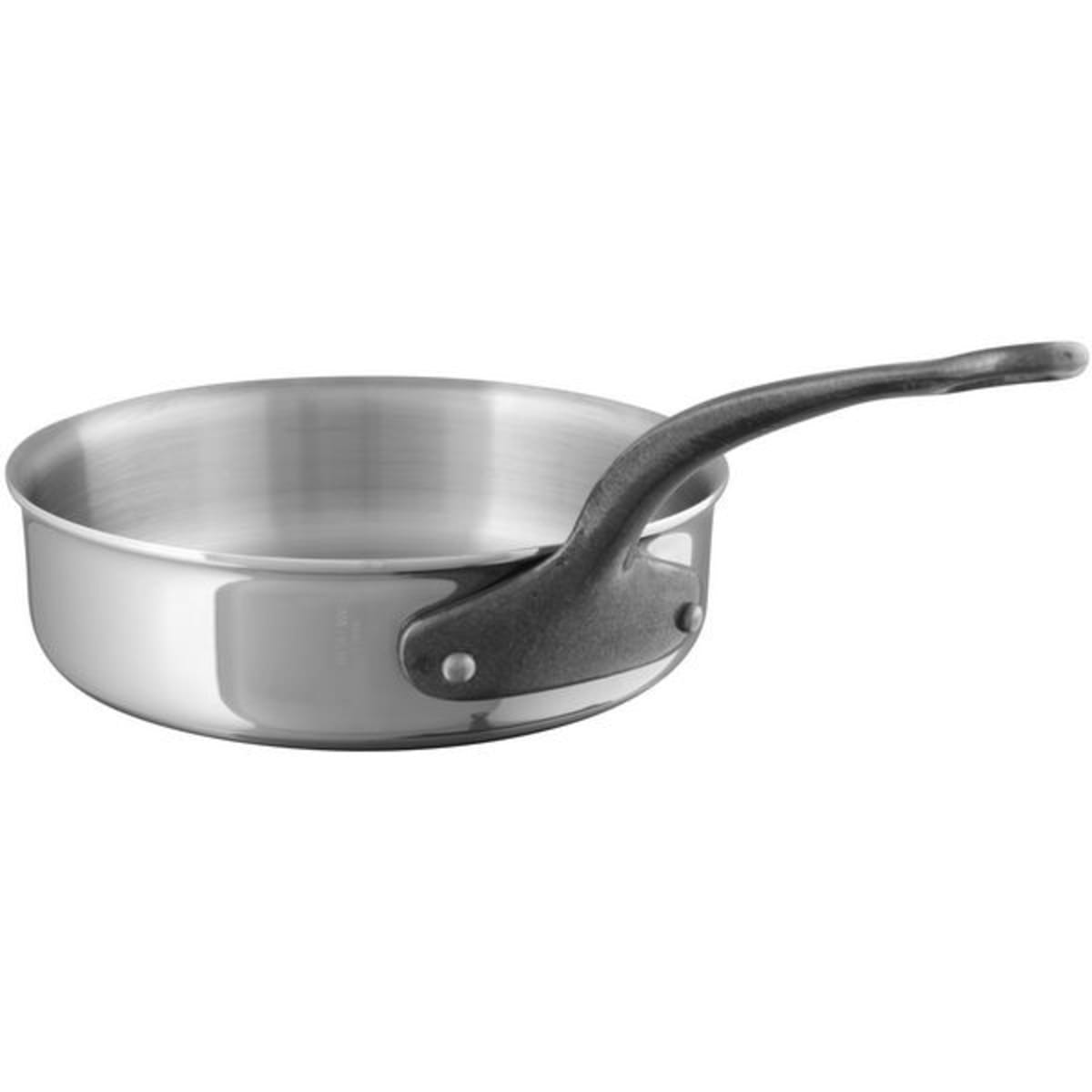 Mauviel 1830 M'Cook 5-Ply Sauce Pan With Lid, Cast Stainless Steel Handle,  2.6 Qt. - Cooks