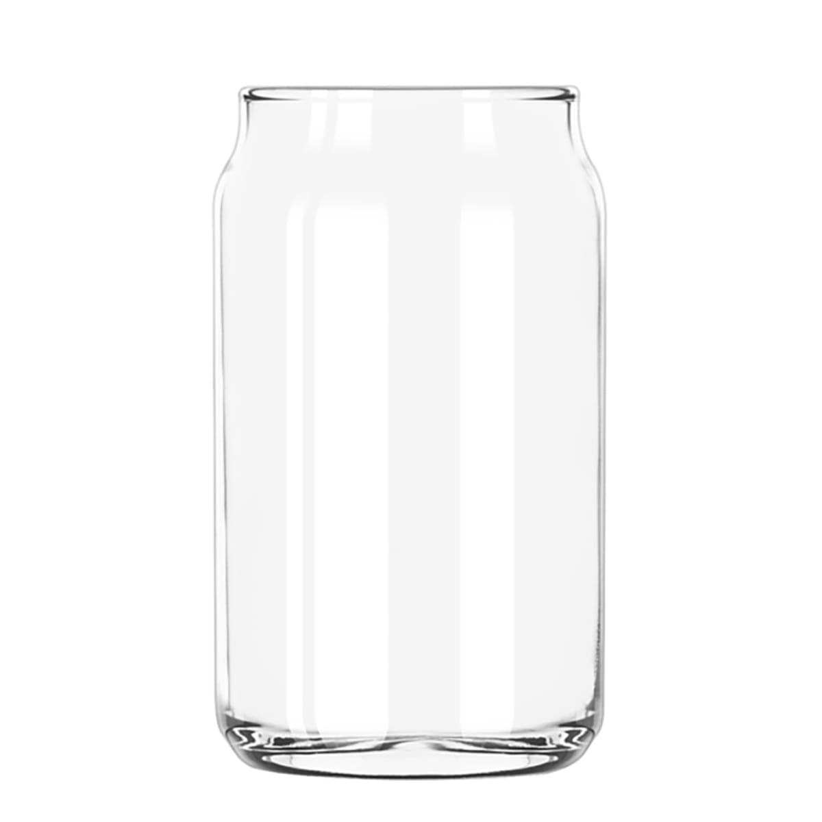 Libbey 209 16 oz Beer Can Glass - Safedge Rim