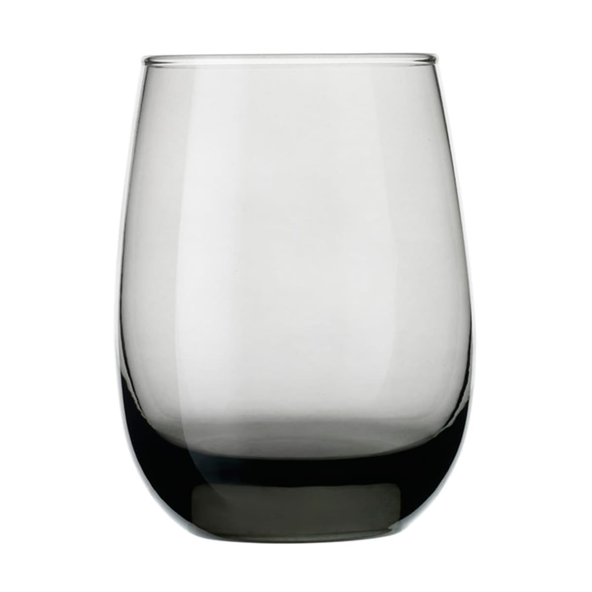 9 Oz. Libbey Stemless Wine Glasses With Colored Bottom