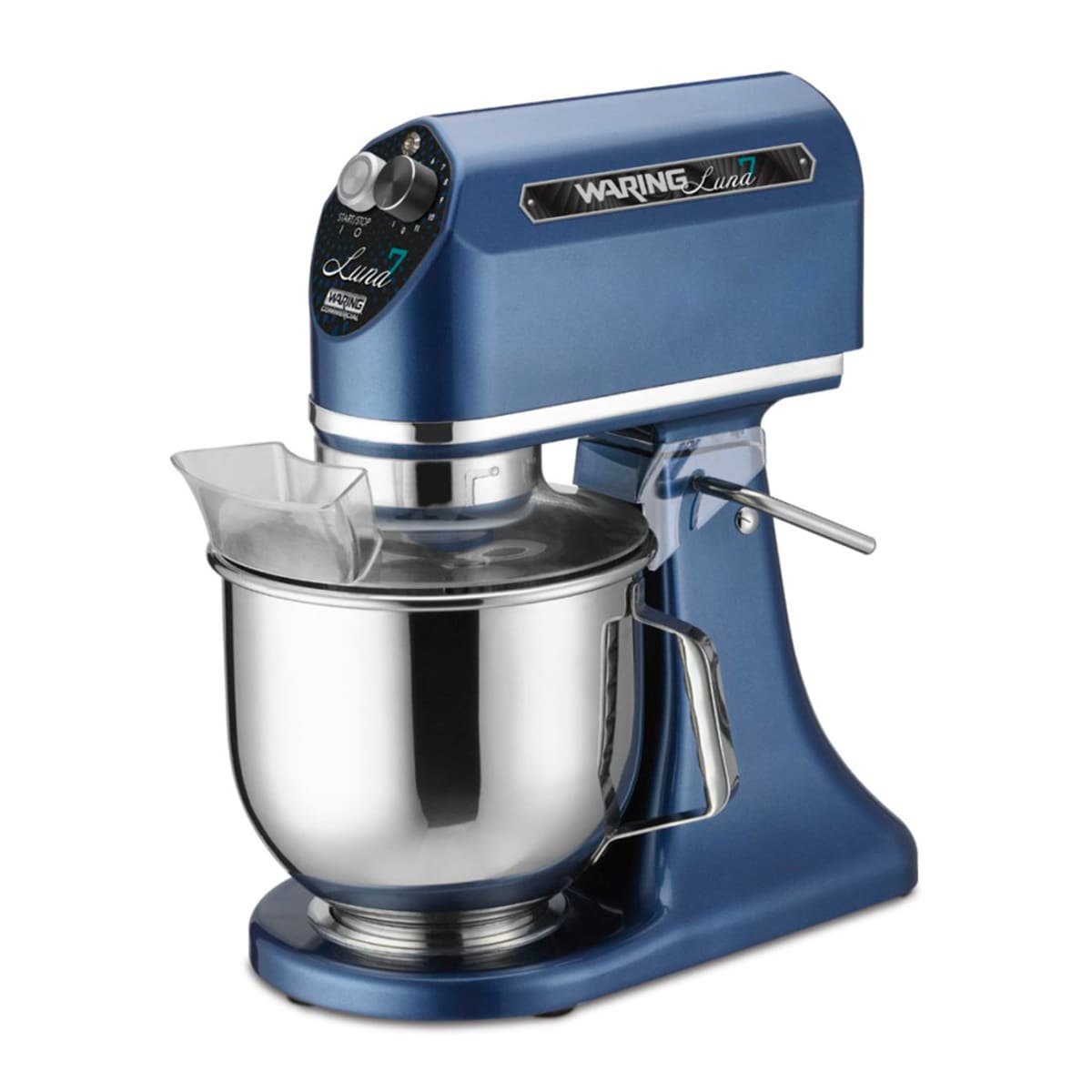 Waring Products WSM7L Luna 7 Quart Blue Planetary Mixer