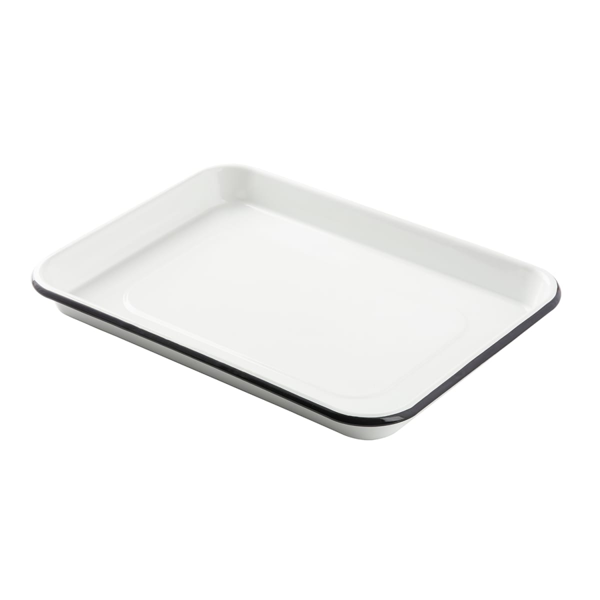 TableCraft 10347 White Enamel 1/4 Size Sheet Pan