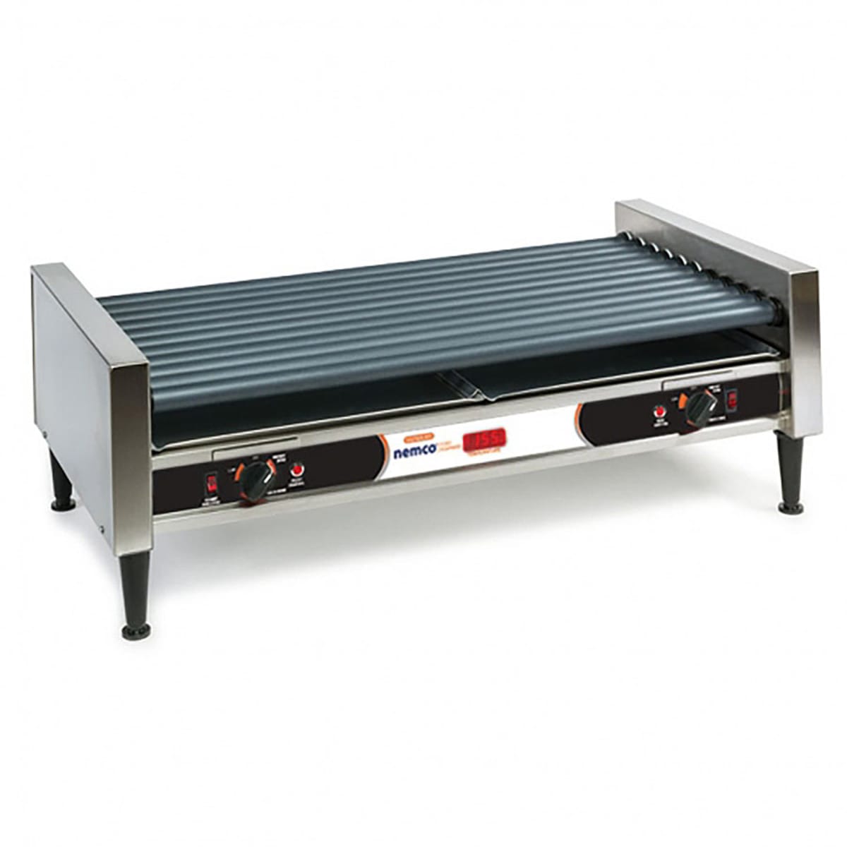 atomar Vilje fløde Nemco 8050SX-RC 120V 50 Capacity Hot Dog Roller Grill | Wasserstrom