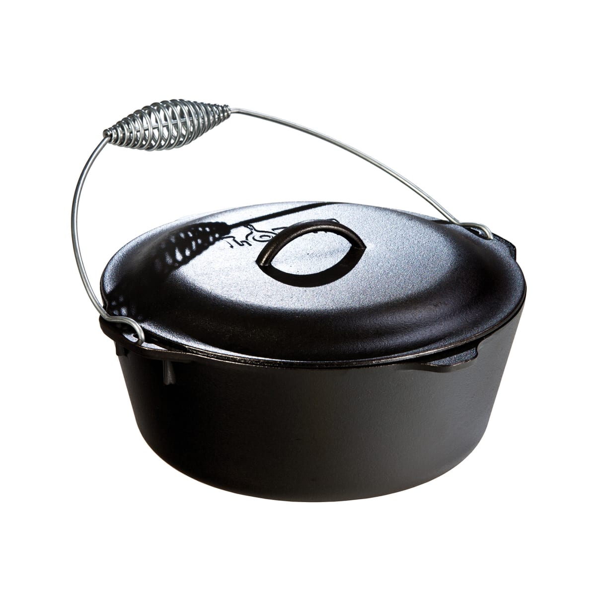 Lodge L10DO3 7 Qt. Black Cast Iron Dutch Oven