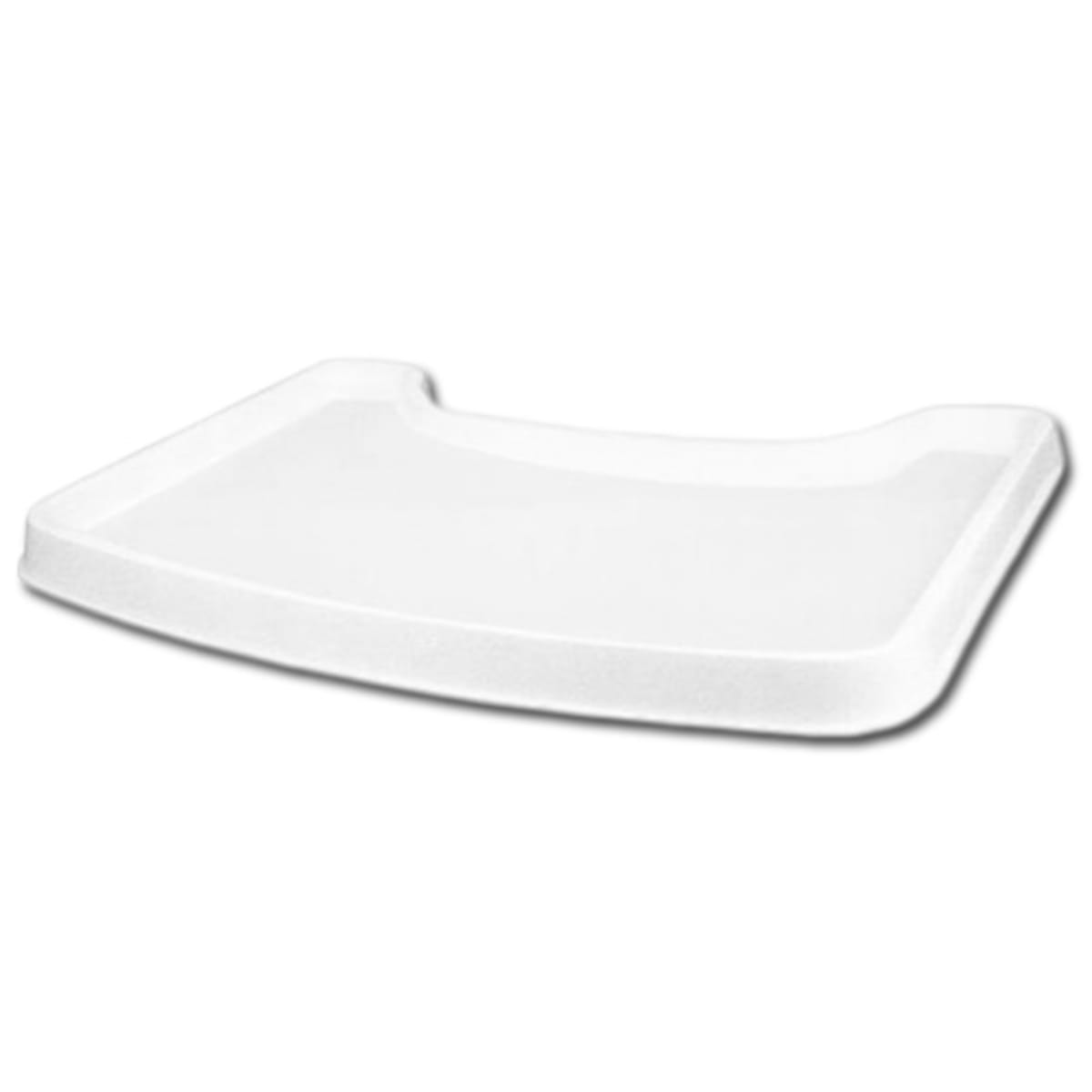 Prince Castle White Plastic Tray for 446B High Chair Wasserstrom