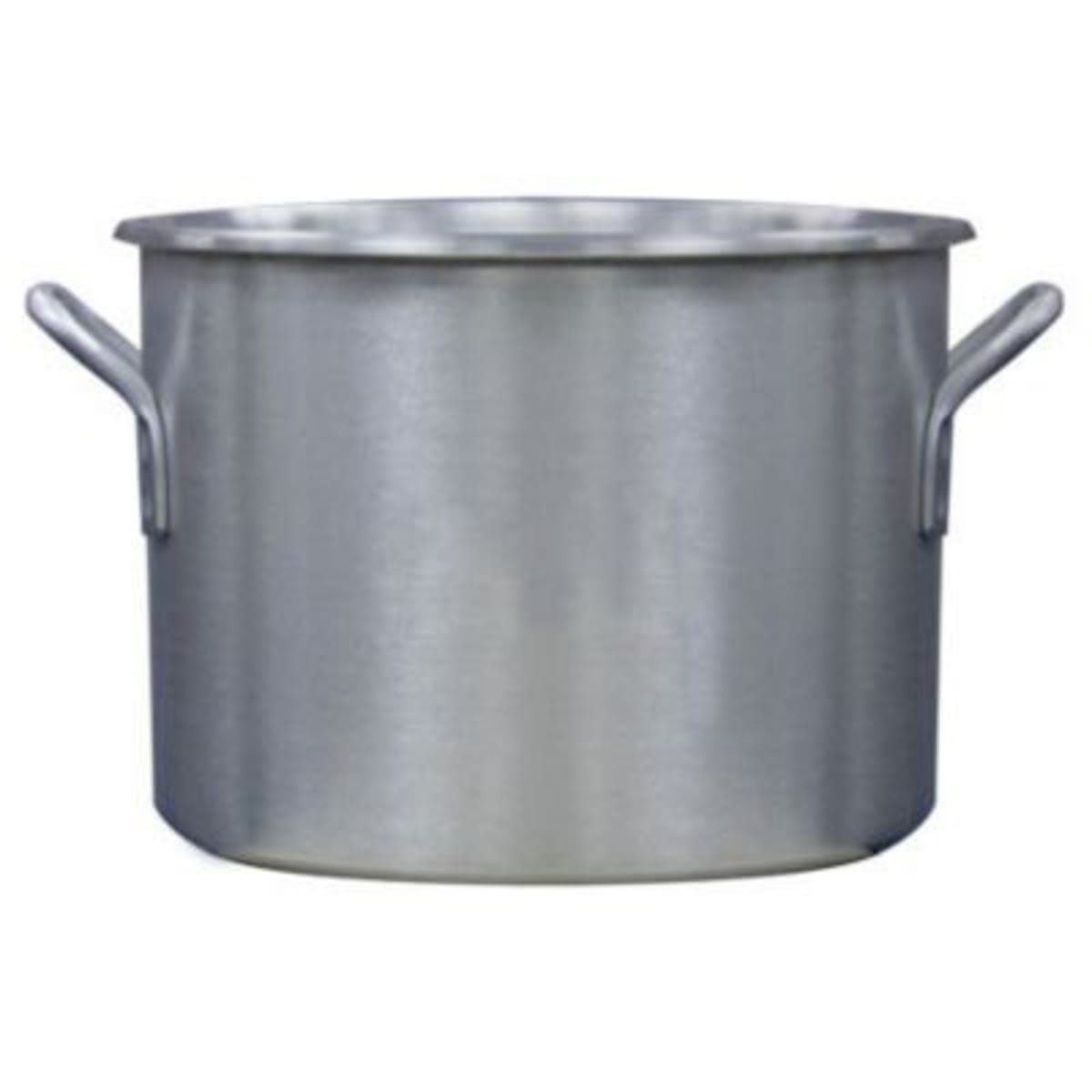 Vollrath 4333 Wear-Ever 20 Qt. Rolled Edge Aluminum Sauce Pot