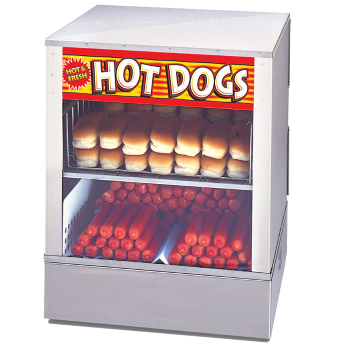 Hot Dog Steamer, Hot Dog Merchandiser