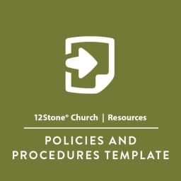 Policies and Procedures Template