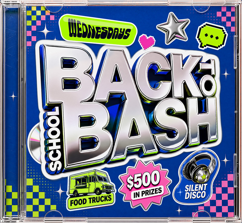 Back to School Bash Invite Card